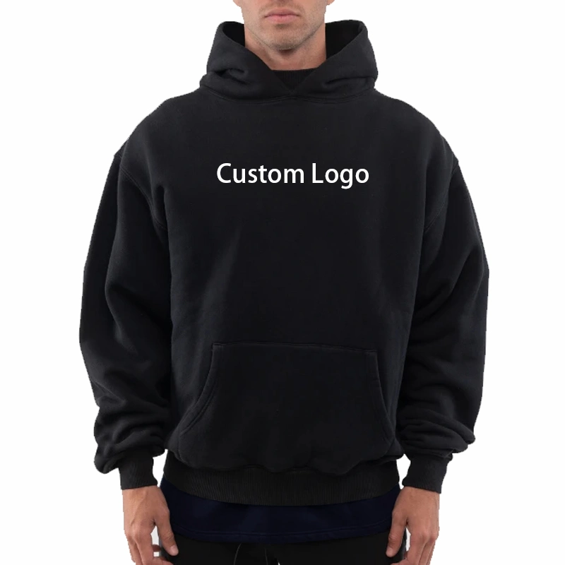 2022 Simple Fashion Drop Shoulder Sweatshirt Custom Printing Hoodies