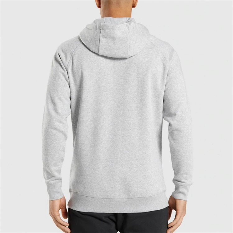 OEM Custom Logo Plain Blank Pullover Gym Sports Hoodie for Men