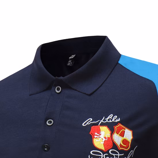 Design de camiseta polo masculina de alta qualidade 2019, camisas polo de golfe masculinas personalizadas 100% algodão com logotipo bordado